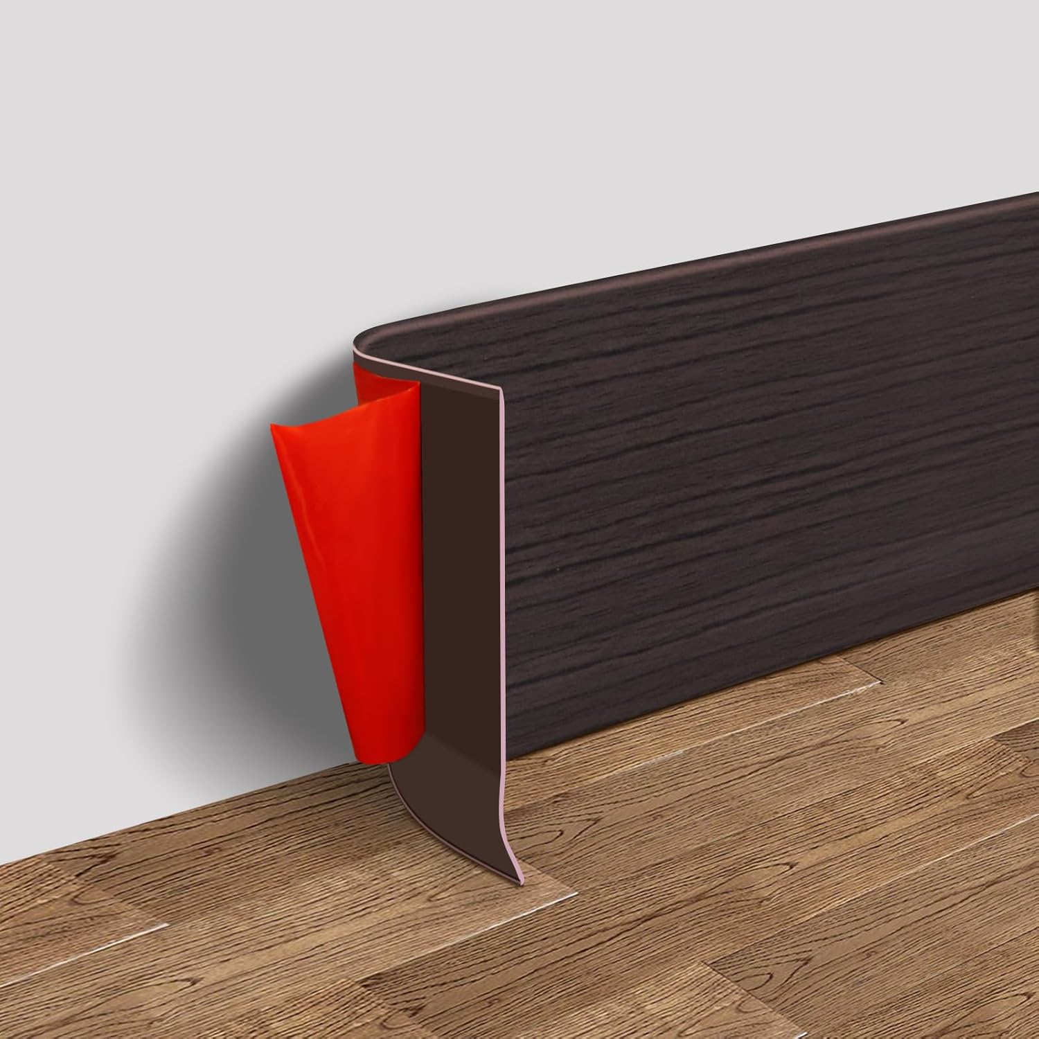 Vinyl Wall Base Molding Trim 4in Flexible Self Adhesive Design
