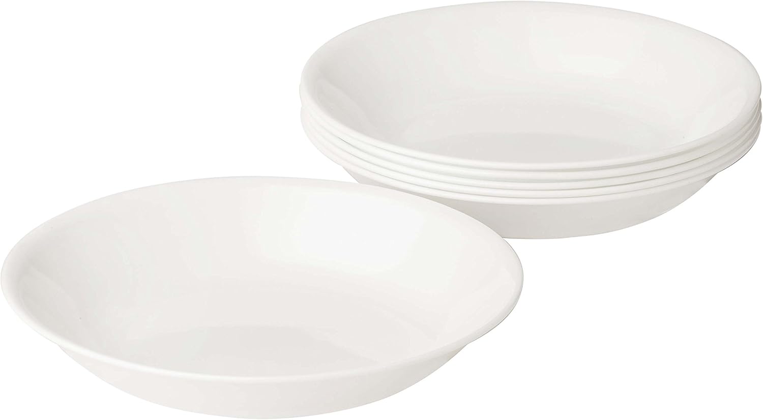 Corelle Winter Frost White Pasta Bowl Set of 6 for Every Meal