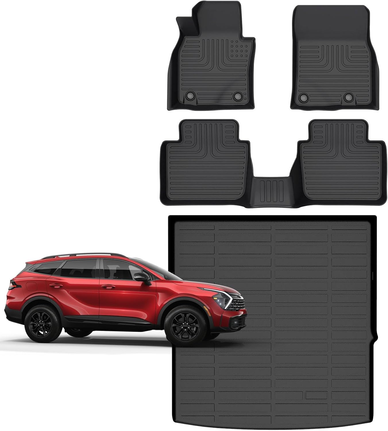 Custom Fit All Weather Floor Mats for Mazda CX-50 2023 2025