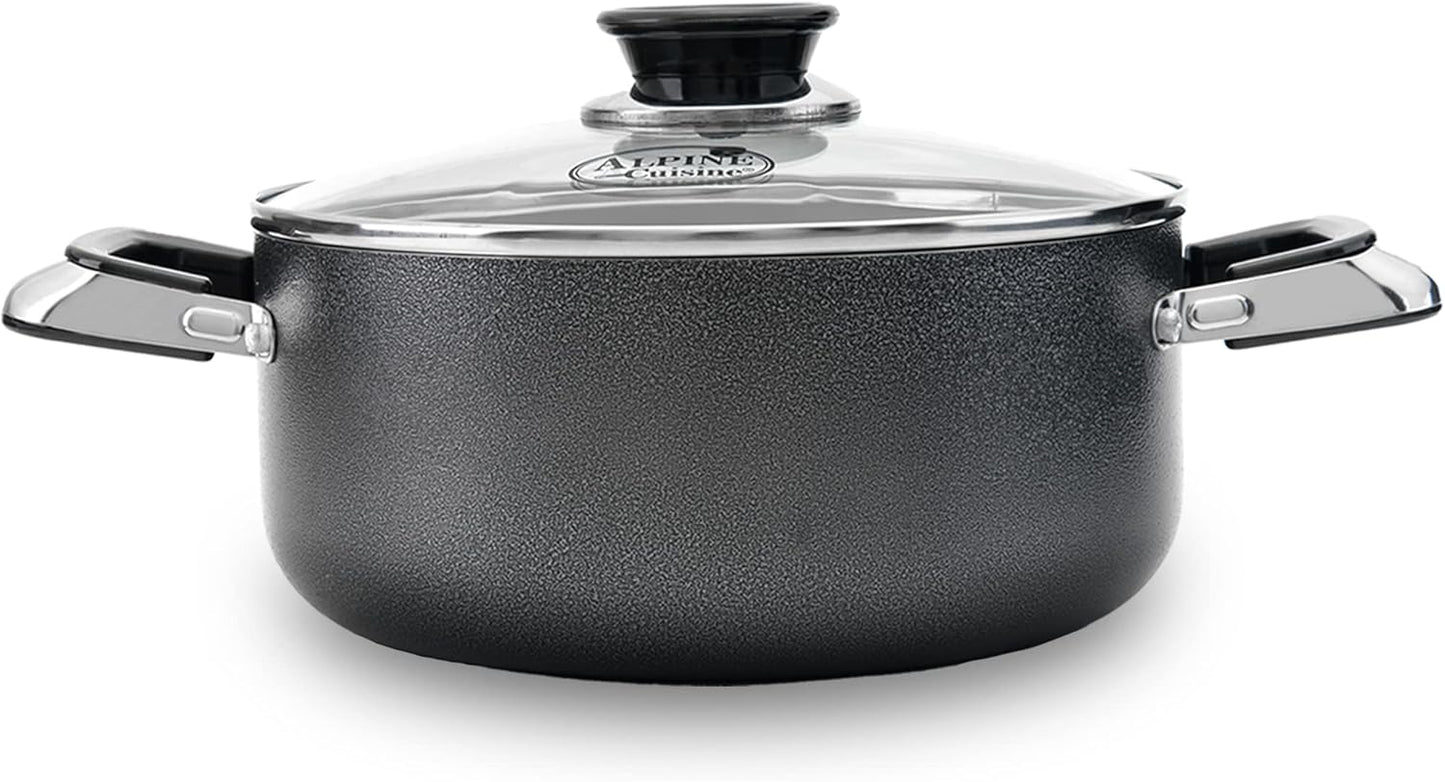 Alpine Cuisine 5 Quart Non-stick Stock Pot for Versatile Cooking