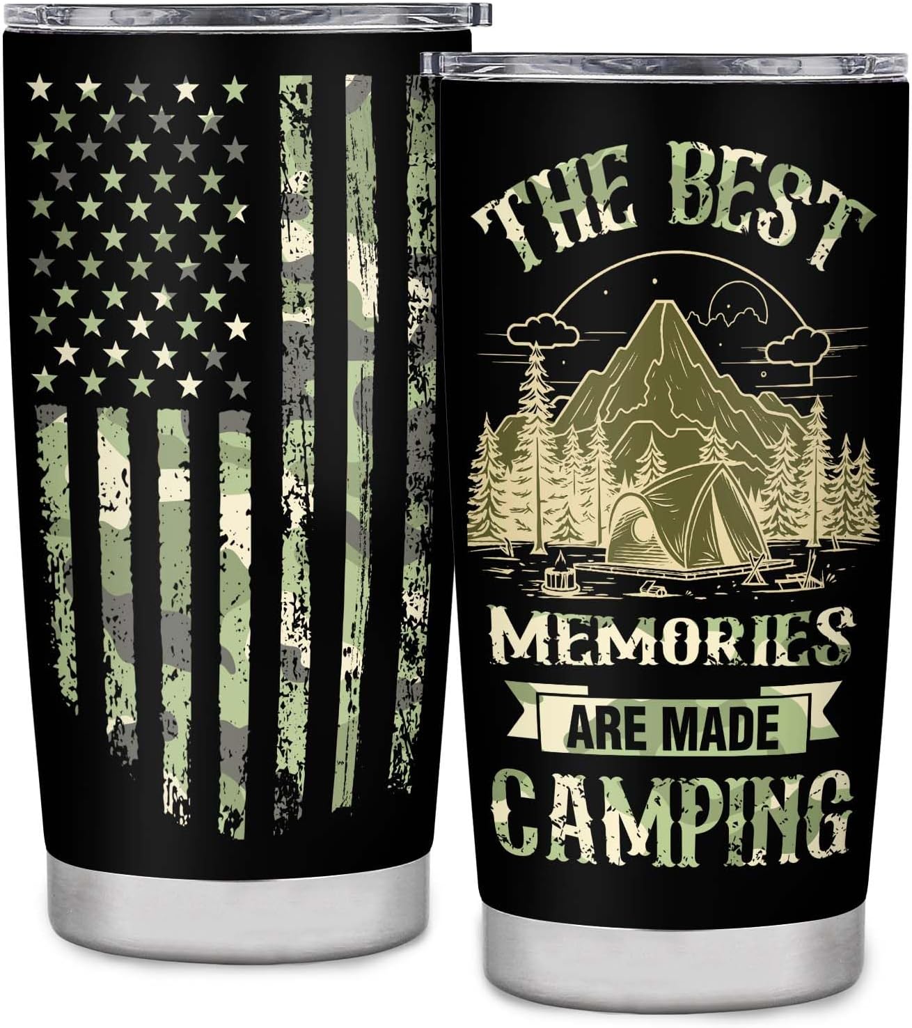 Happy Camper Tumbler - Perfect Camping Gift!