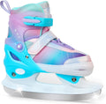 Adjustable Ice Skates for Kids Ages 3-12 - Pink Purple Blue Black