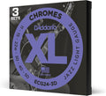 D'Addario XL Chromes Flat Wound Electric Strings - Jazz Light 11-50