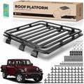 385 Lbs Aluminum Rooftop Cargo Carrier for Jeep