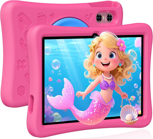Kids Tablet 10 Inch with Parental Controls and Dual Cameras
