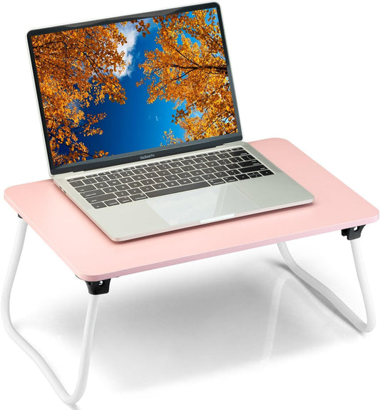 Portable Pink Lap Desk - Bed Breakfast Tray