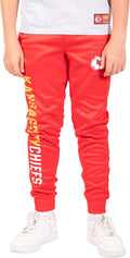 Ultra Game Boys' High Performance Moisture Wicking Fleece Jogger ankle