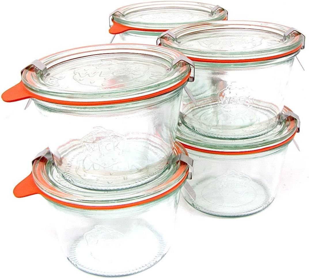 Weck 741 Mold Jars - Eco-Friendly Glass Storage Solution