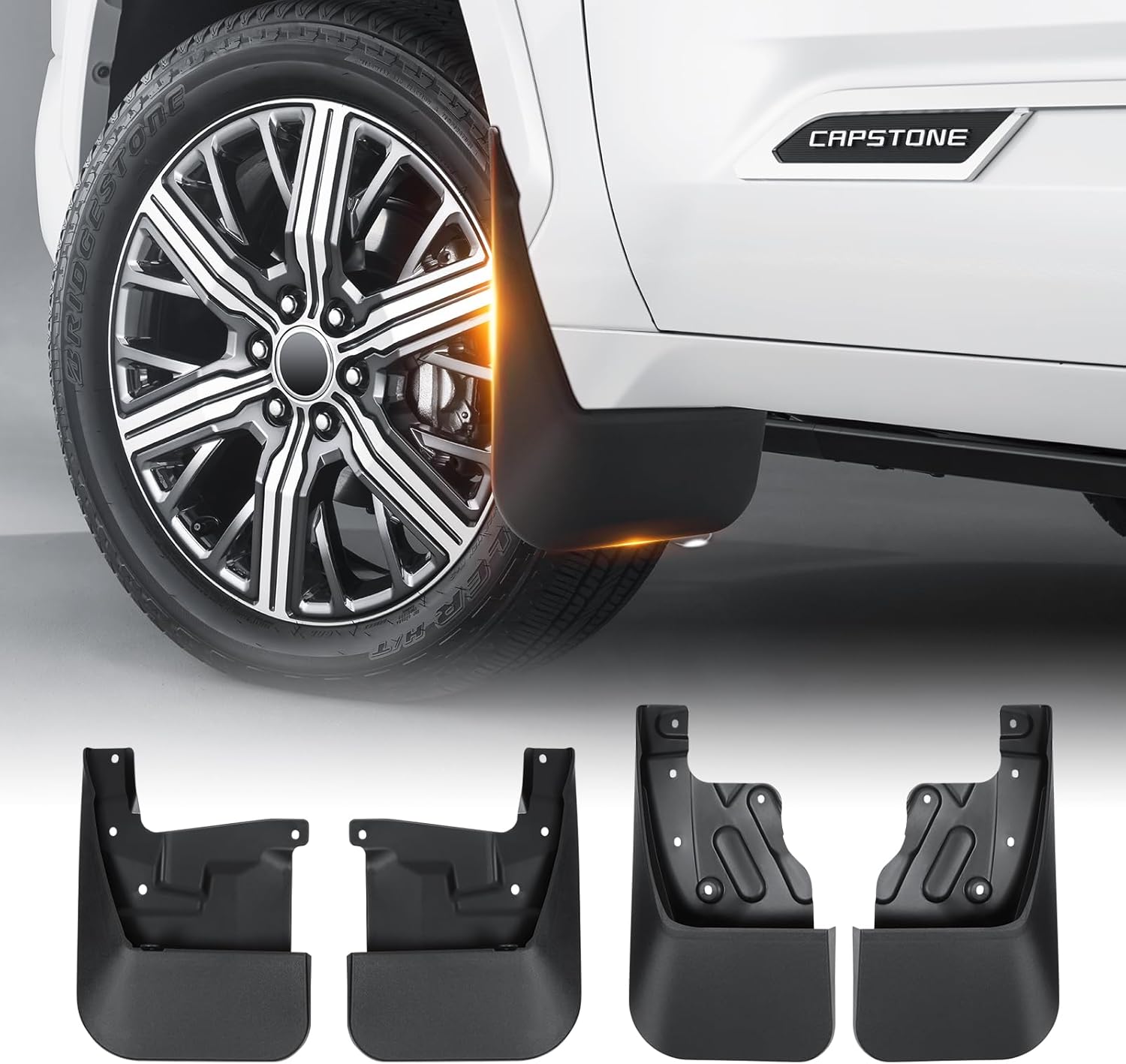 Mud Flaps for Toyota Tundra 2022-2026 All-Weather Protection