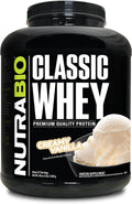 NutraBio Whey Protein Powder Classic Blend 25G Protein per Scoop