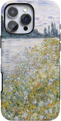 iPhone 16 Pro Case Monet's Summer Landscape - Bold Protection