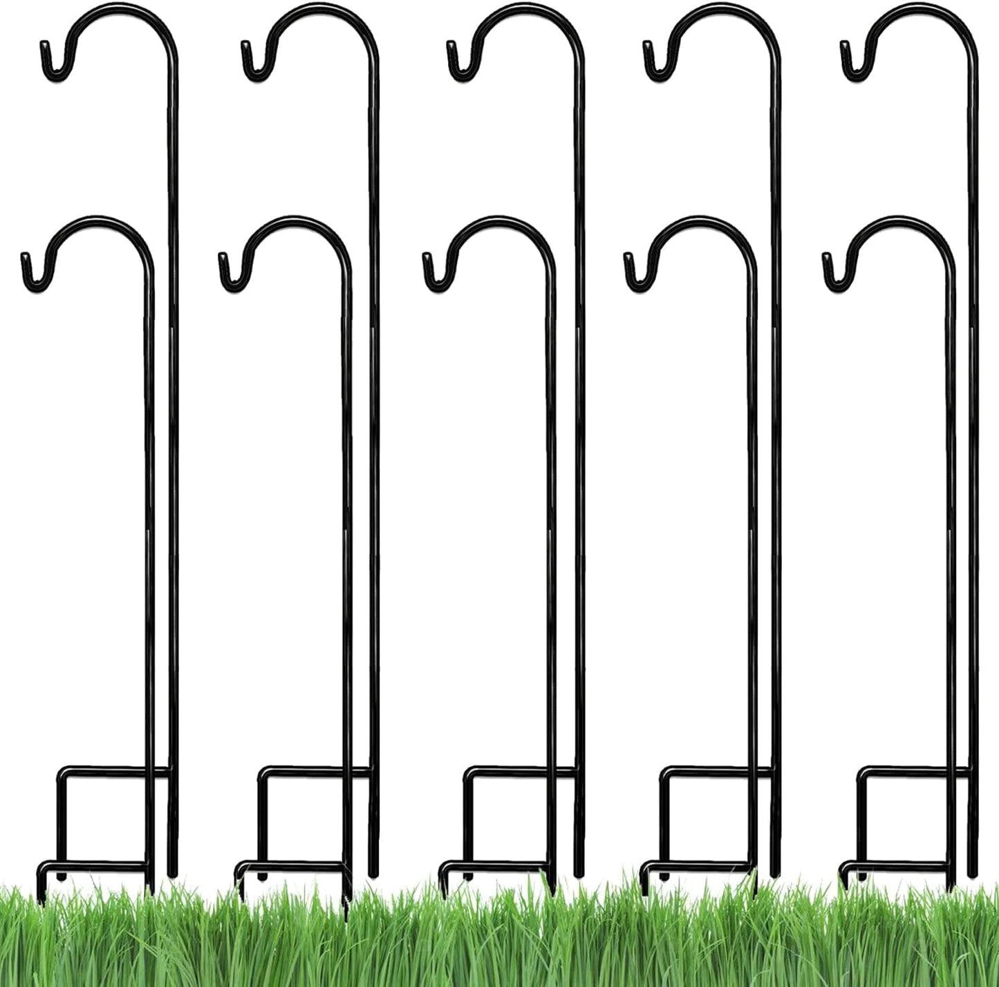 Versatile Ashman Shepherds Hook Set for Garden Decor and More