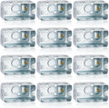 12 Pcs Electrical Box Galvanized Steel 4 x 2 in - Durable 12-Pack