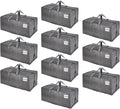 Veno Durable Moving Bags Set with Backpack Straps - 10 Pack