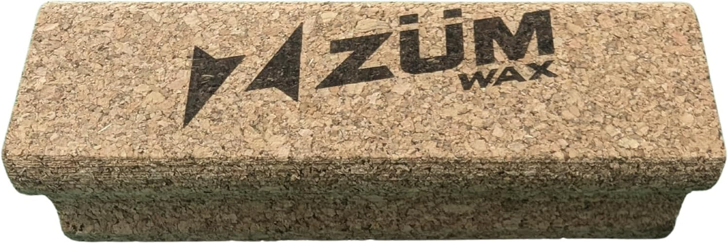 ZUWMax Eco-Friendly Cork Snowboard Wax: Boost Speed & Grip