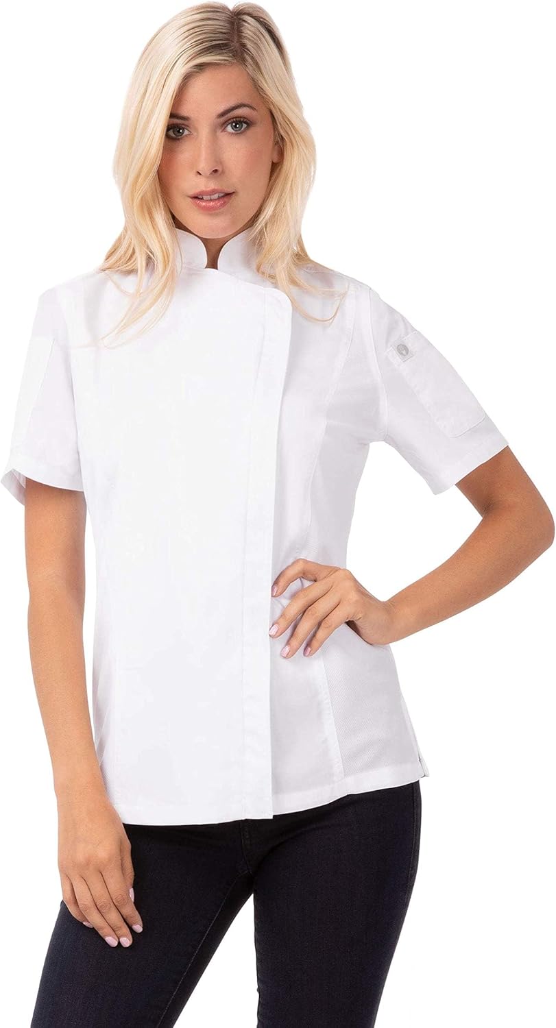 Chef Works Women's Springfield Chef Coat for Comfort and Style