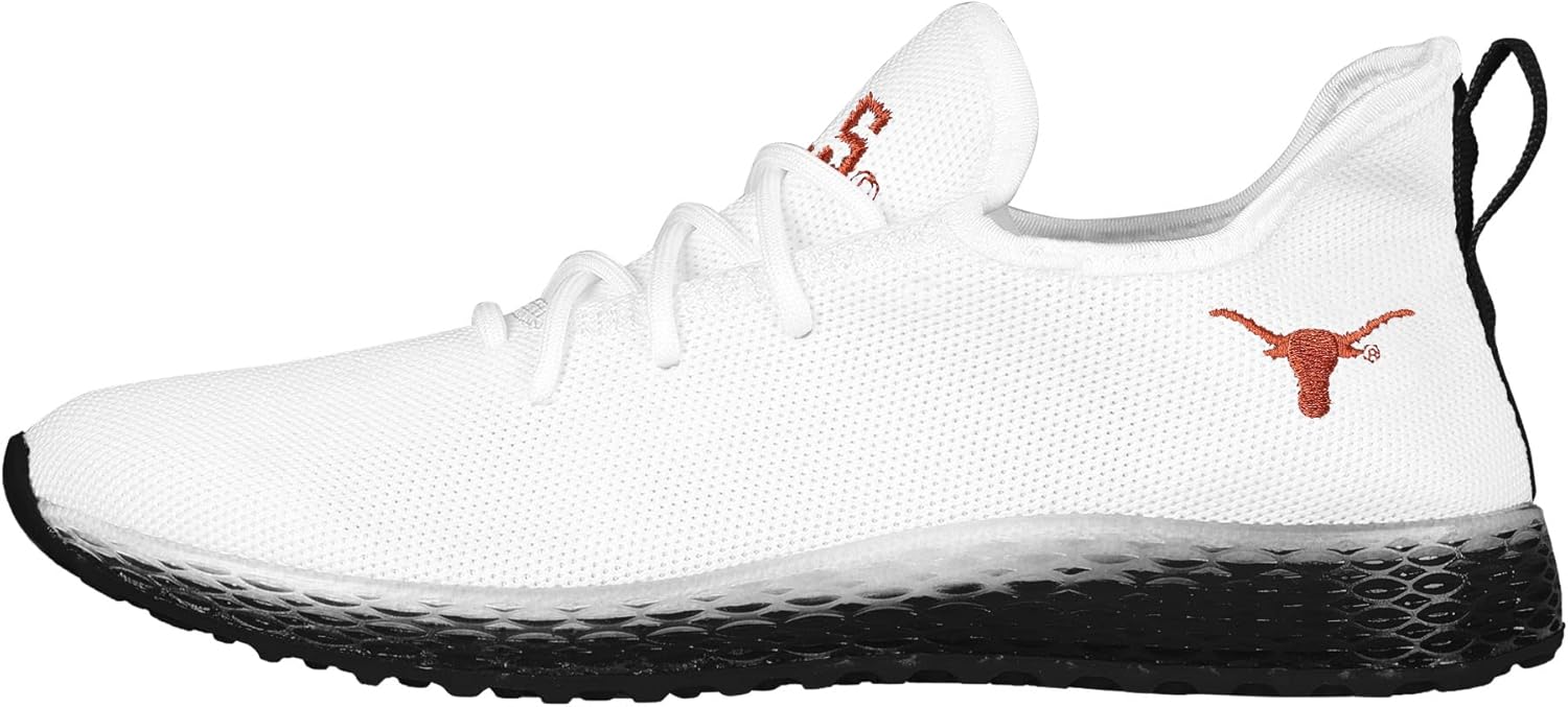 FOCO Men's NCAA College Team Logo Athletic Shoes for Fans