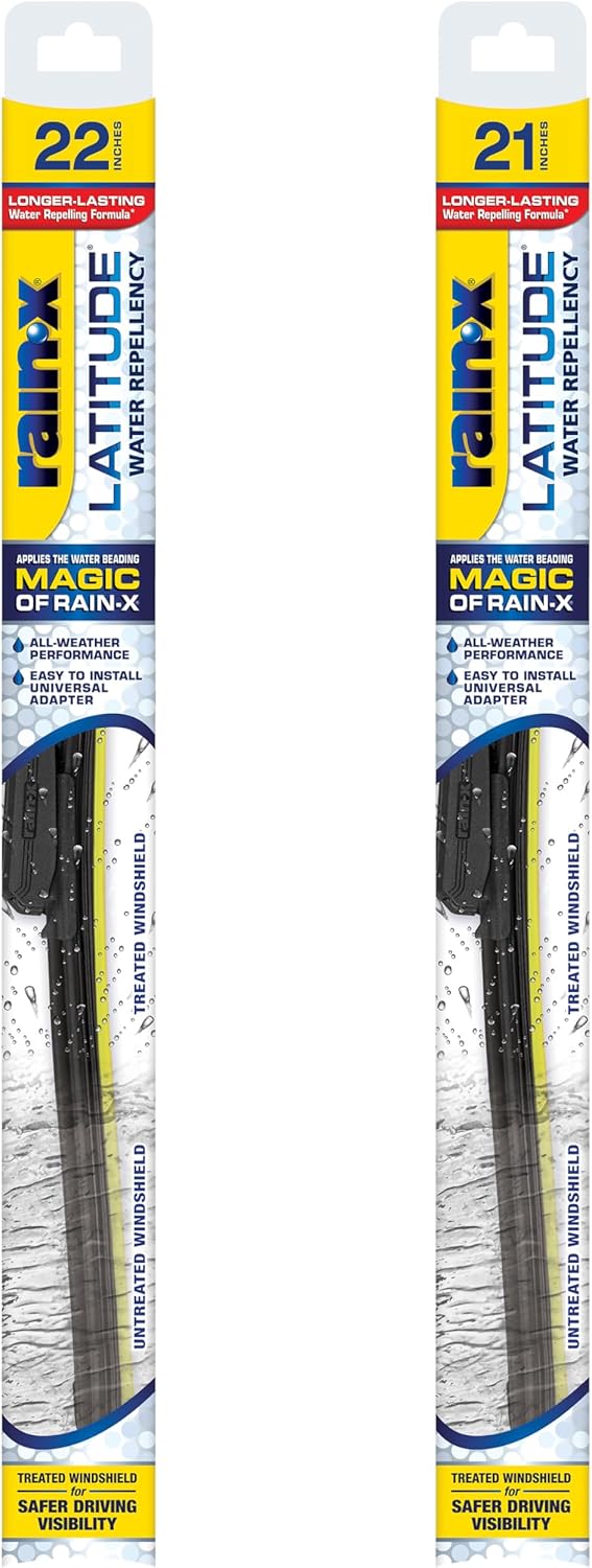 Rain-X 810236 Latitude 2-In-1 Water Repellent Wiper Blades
