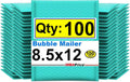 iMBAPrice 8.5x12 Inches Teal Polybubble Bags for Shipping
