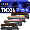 TN336 Toner Cartridge 4-Pack High Yield Compatible with Brother