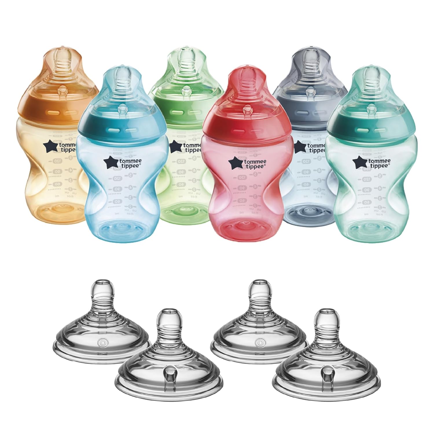 Tommee Tippee Natural Start Bottle Bundle for Easy Feeding