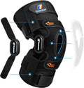 Hinged Knee Brace Gel Patella Support XL - Maximum Stabilizing Support