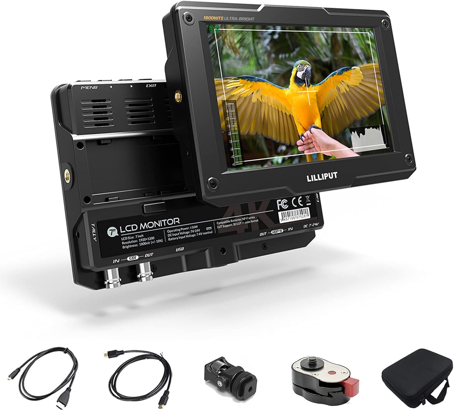 LILLIPUT H7S 7 Inch High Brightness 1800 Nits Field Monitor