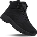Non Slip Work Boots for Men Black - Lightweight Chef Shoes