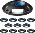Outdoor Solar Deck Light 12 Pack - Durable Dusk to Dawn LED