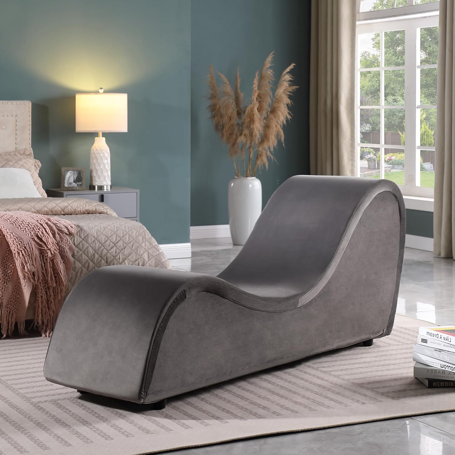 Ergonomic Yoga Chair w/ Washable Padded Sponge - JUBILOOM
