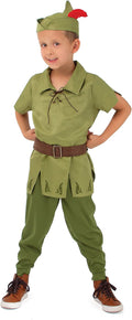 Little Adventures Child Peter Pan Costume - Machine Washable Pretend