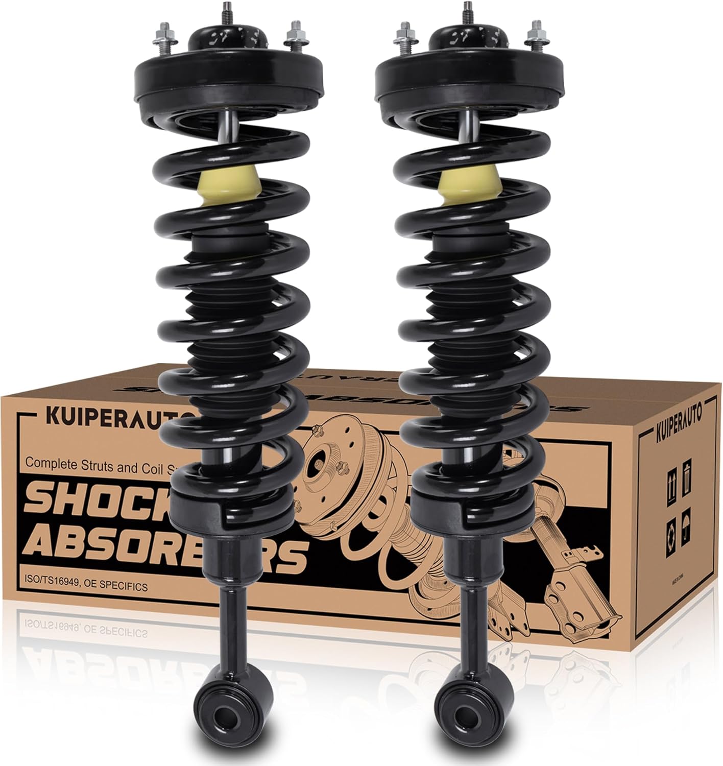 2PCS Front Struts Complete Assembly Shocks Absorbers for F150
