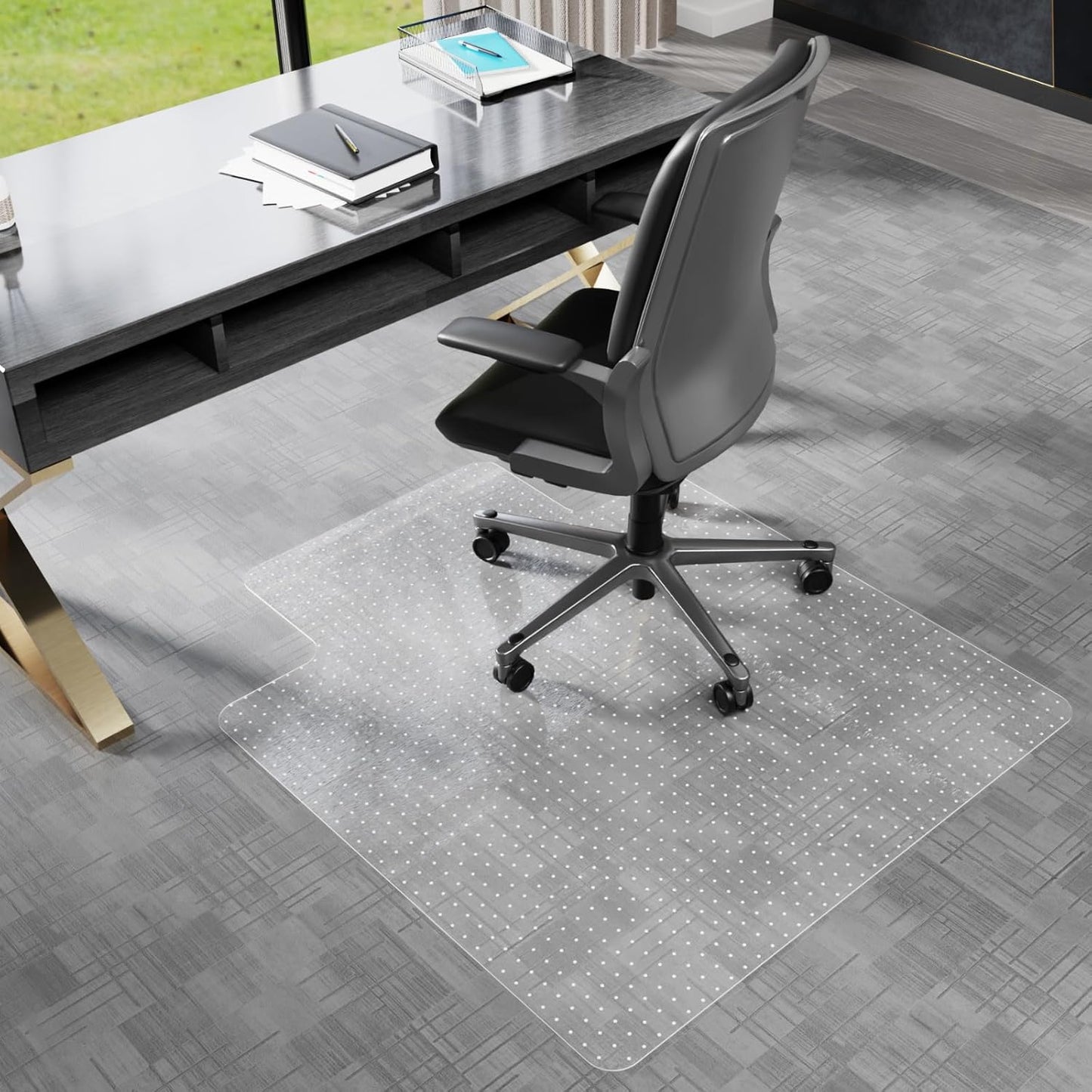 Office Chair Mat for Carpet, 45in x 53in Low Pile Protector