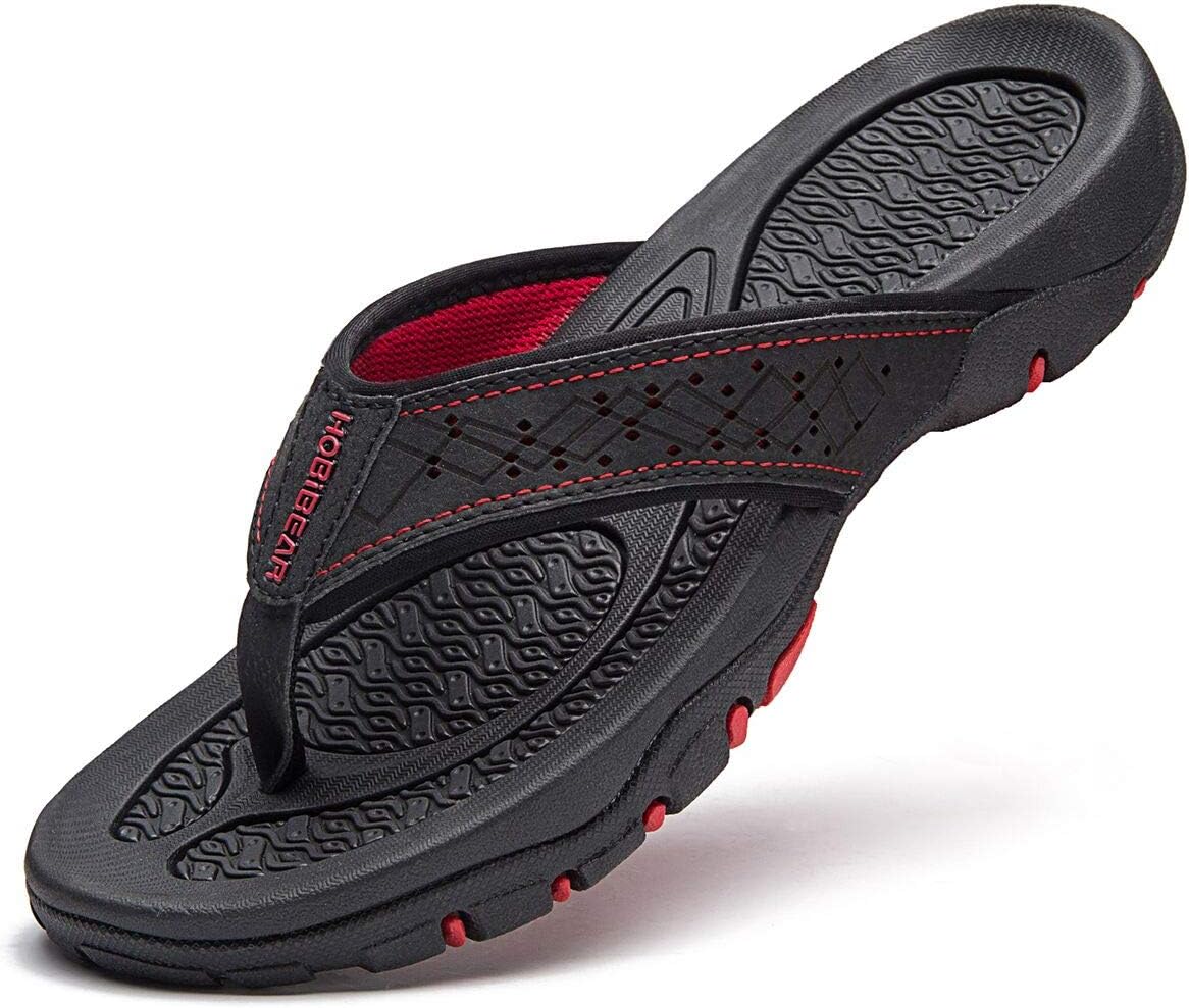 GUBARUN Mens Sport Flip Flops for Comfort and Outdoor Fun