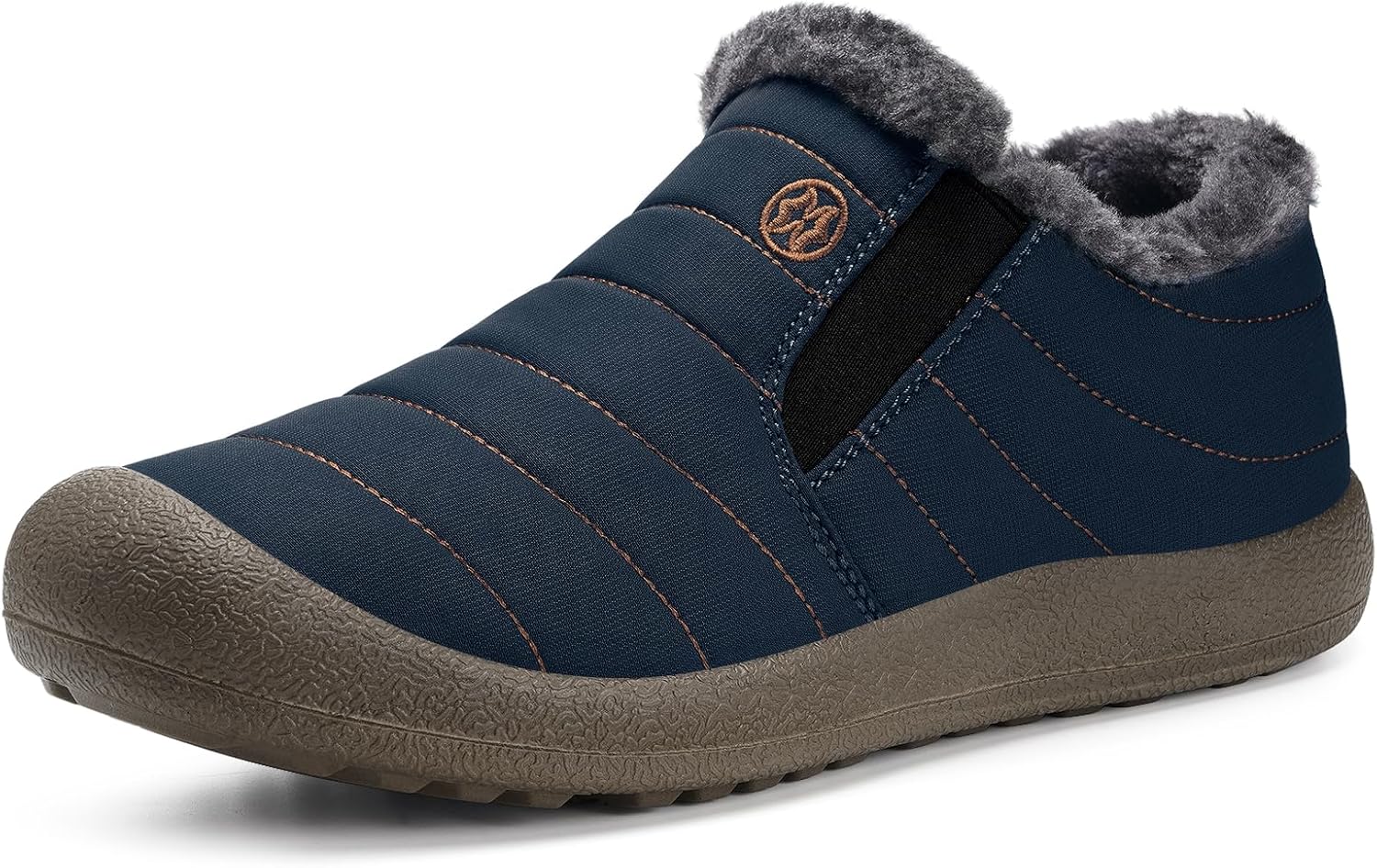 Womens Mens Snow Boots Winter Shoes Slip On Ankle Booties