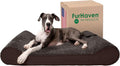 Giant/XXXL Orthopedic Dog Bed - Chocolate Ultra Plush Lounger