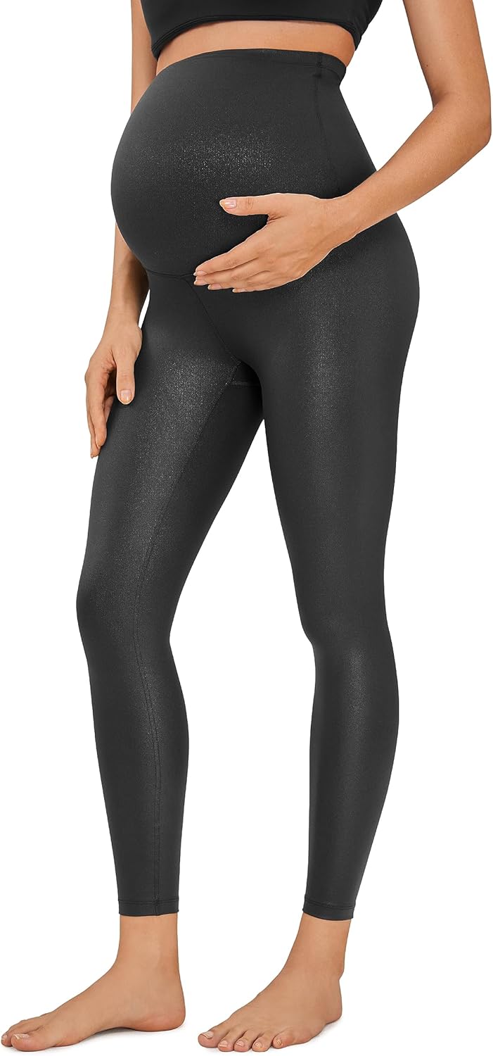 CRZ YOGA Womens Butterluxe Maternity Leggings for Comfort