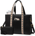 Laptop Tote Bag for Women - Vintage Waterproof Briefcase