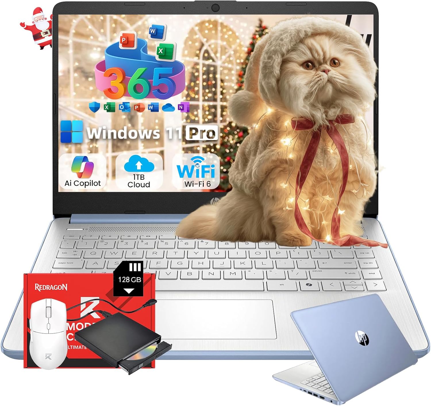 HP 14 Laptop for Business and Students with AI Features