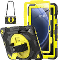 Heavy Duty Case for Galaxy Tab S10 Lite S10 FE S9 FE 10.9 in - Yellow