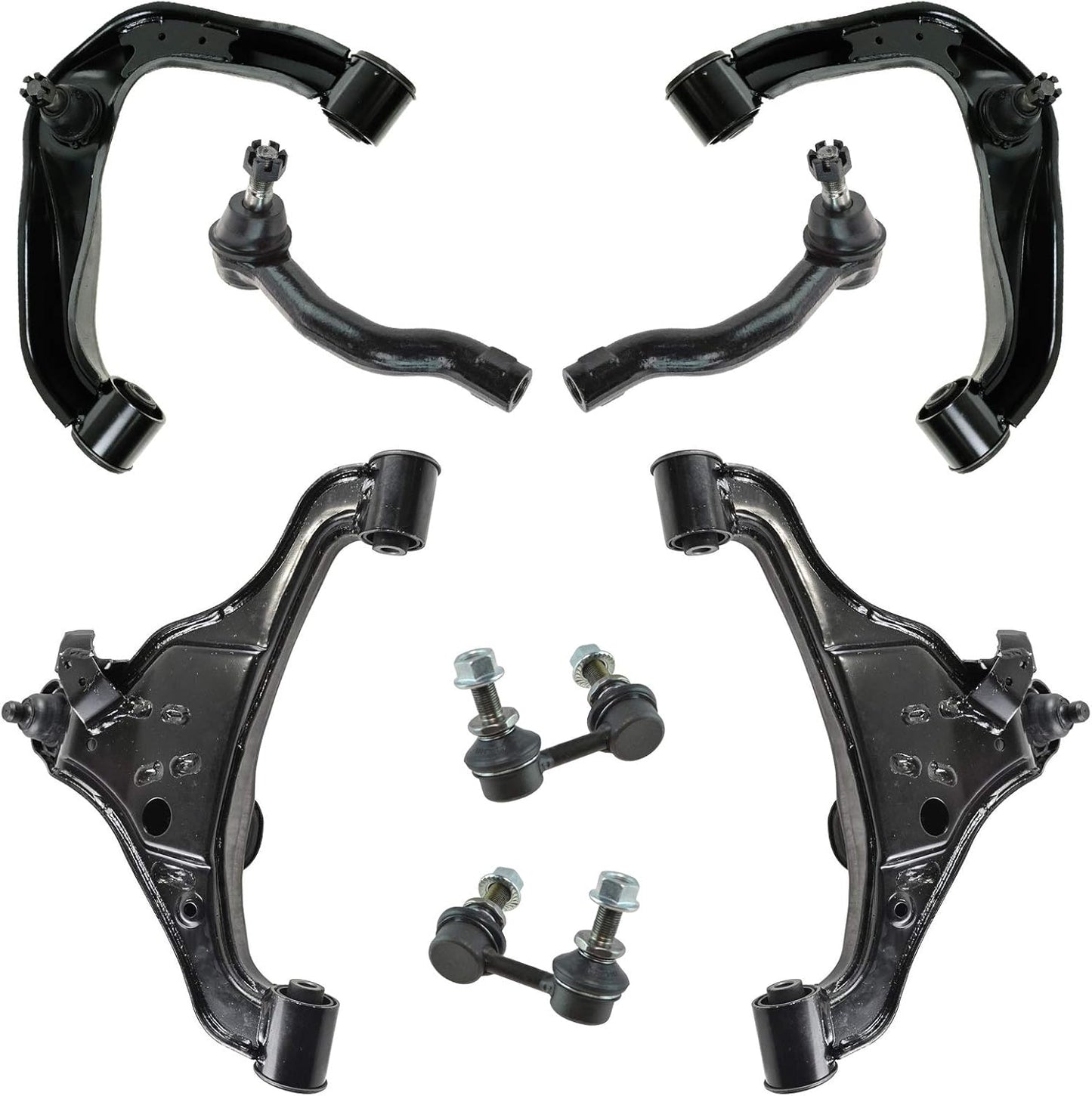 TRQ Front Steering & Suspension Kit for Nissan Suzuki Vehicles
