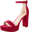 4in Chunky Platform Heels for Women - Comfortable Strappy Sandals
