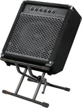 Middle Profile Guitar Combo Speaker Stand - Dual X Folding Amp Stand