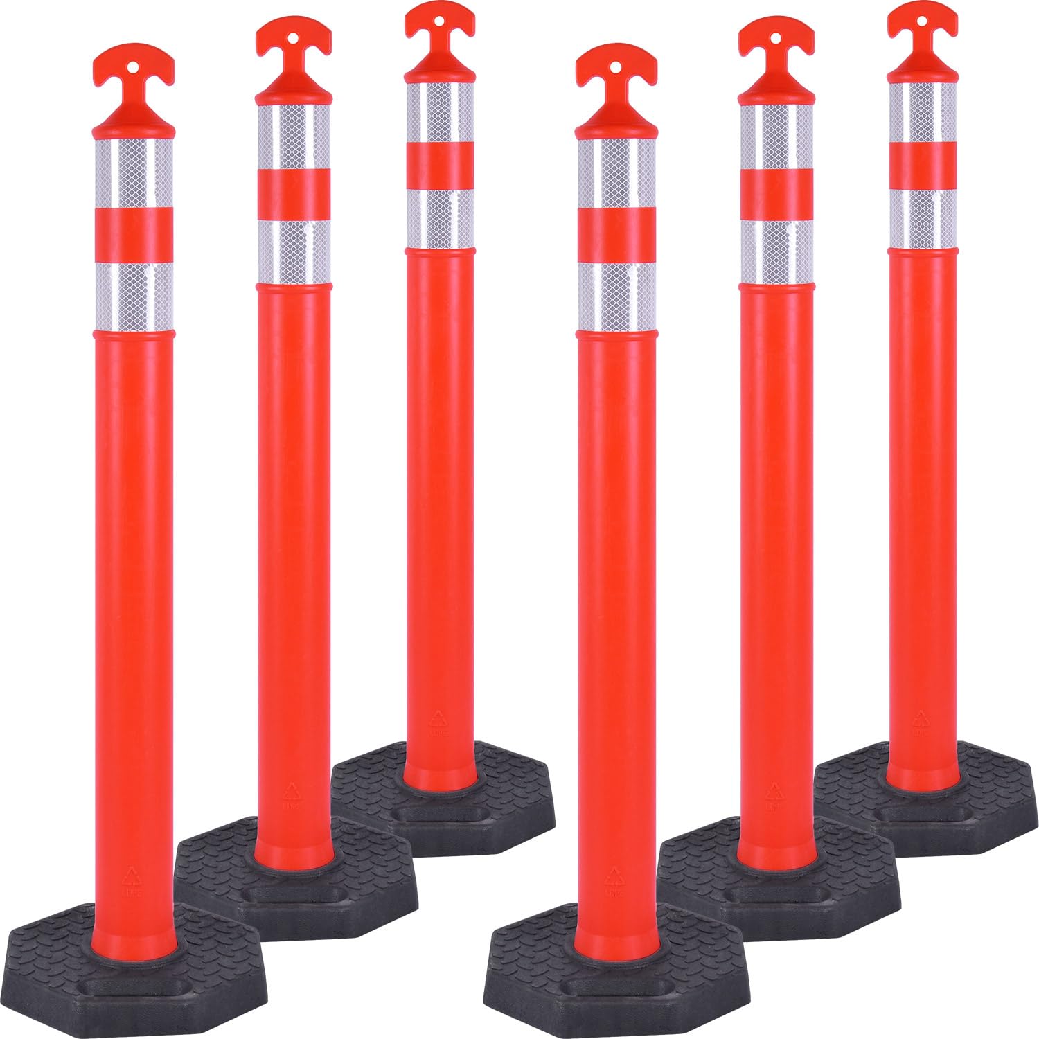 Traffic Delineator Post Cones for Road Construction and Safety
