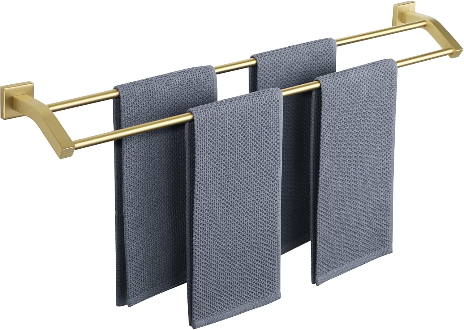 Alise Bath Double Towel Bars for Bathroom - Heavy Duty Design