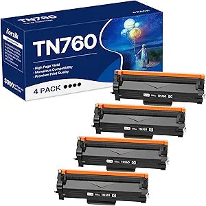 High Yield TN760 Toner Cartridge Replacement for Brother Printers