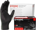 Black Nitrile Gloves for Cooking and Professional Cleaning - 5 Mil