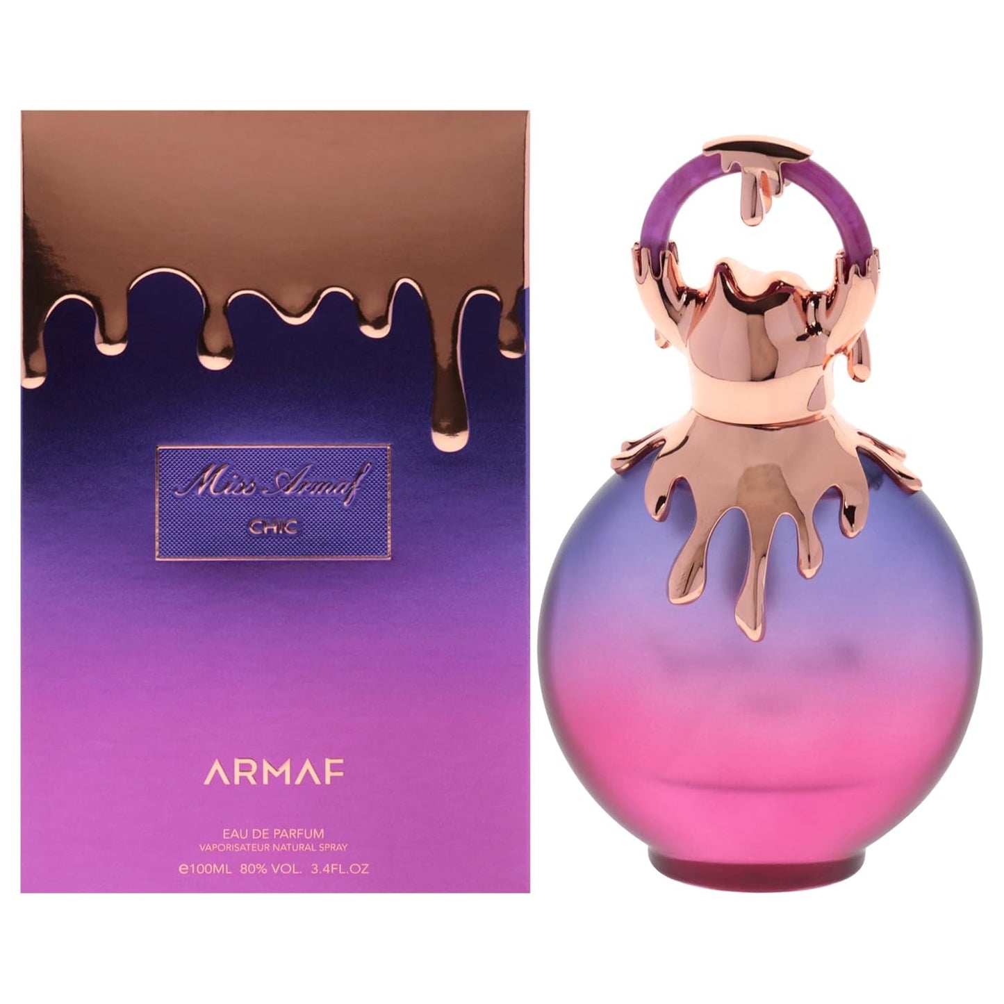Armaf Miss Armaf Chic Eau de Parfum Spray for Women, 3.4 Ounce