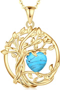 FANCIME Tree of Life Birthstone Necklace for Special Occasions