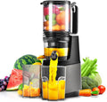 Cold Press Juicer with 5.3in Feed Chute for Easy Juicing